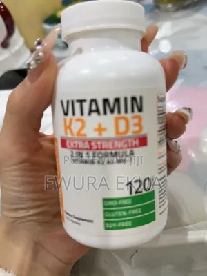 Vitamin K-2 (Mk7) + D3 ( 120 Counts)