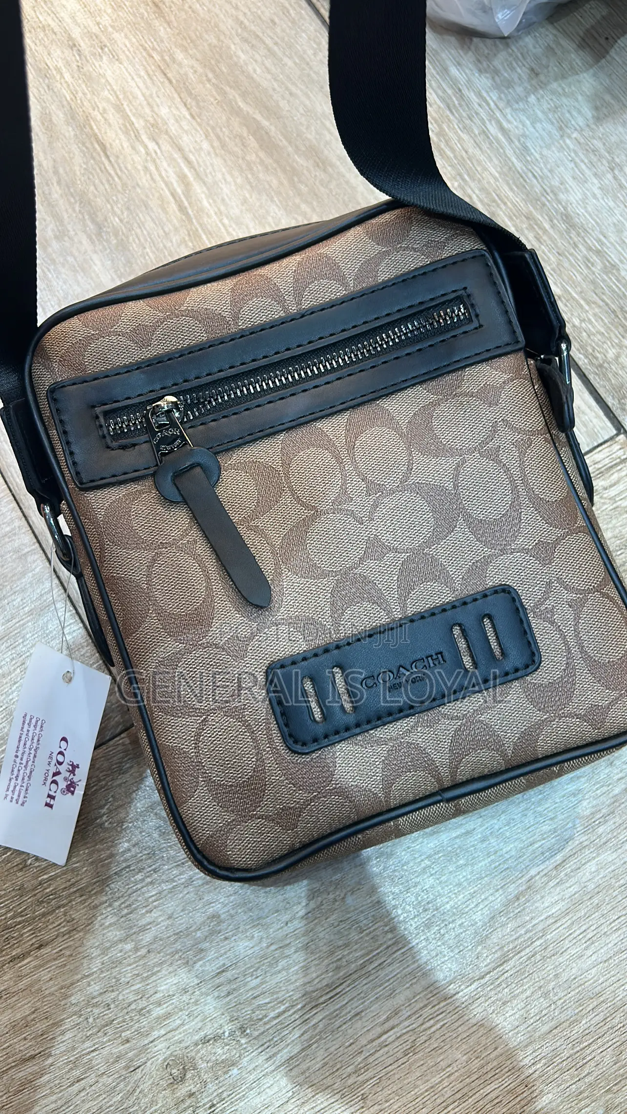 Coach Dylan 27 Crossbody Bag in Signature Leather Details.