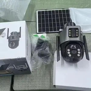 4g Solar CCTV Camera V380 Pro Dual Lens