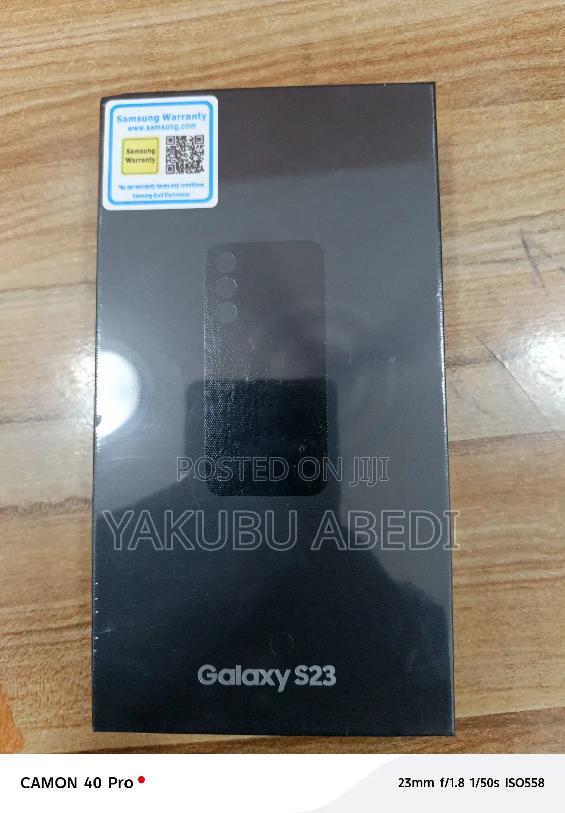 New Samsung Galaxy S23 128 GB Black