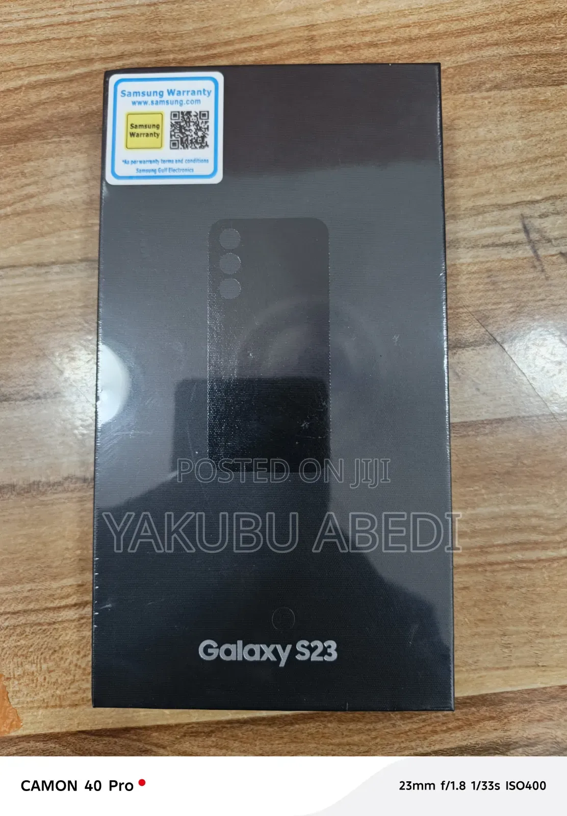 New Samsung Galaxy S23 128 GB Black