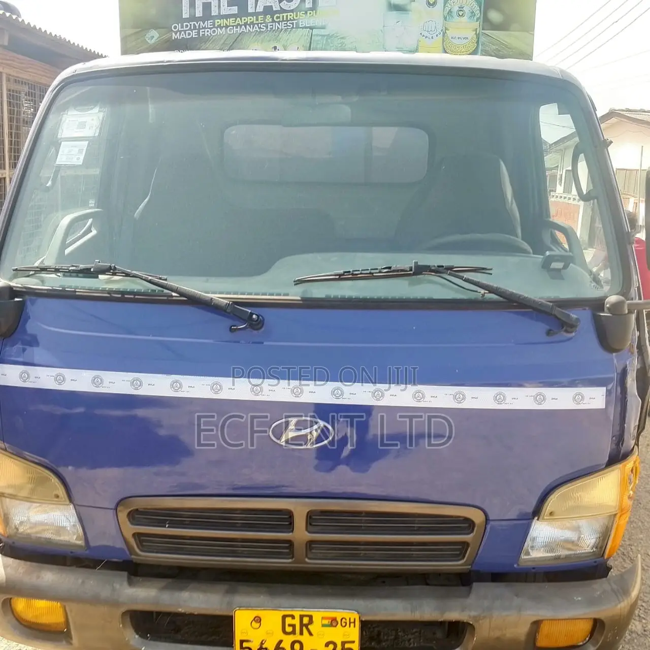 2001 Blue Hyundai Mighty Truck – Strong Work Truck, Ready to Go