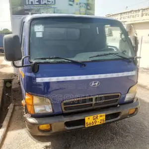 2001 Blue Hyundai Mighty Truck – Strong Work Truck, Ready to Go