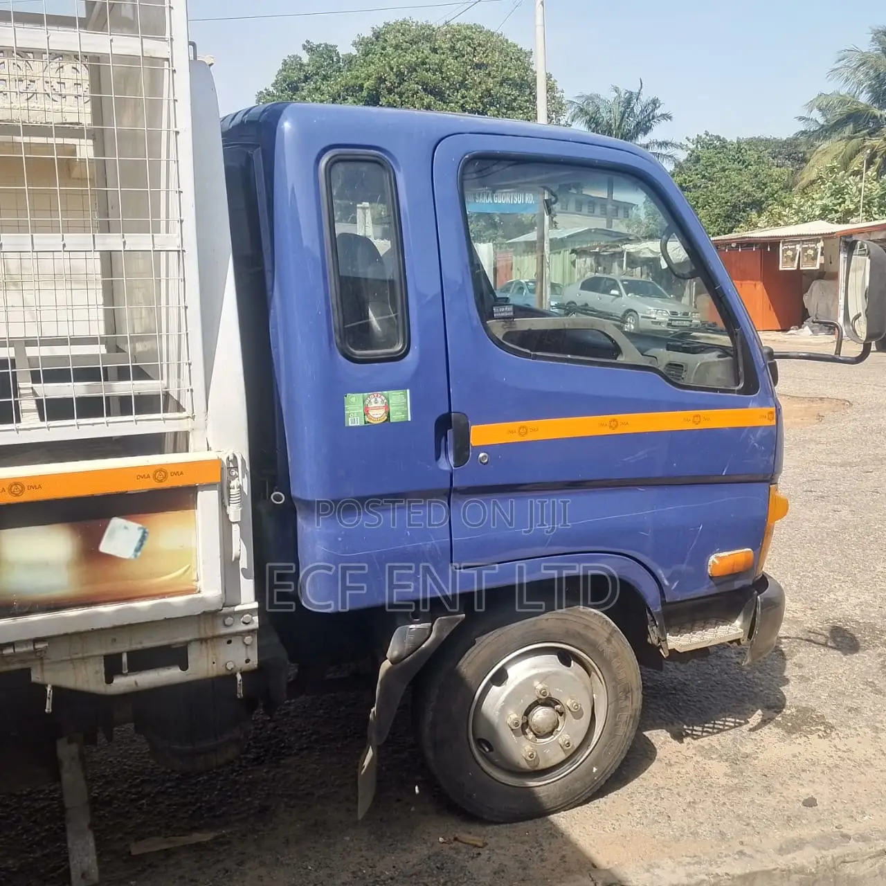 2001 Blue Hyundai Mighty Truck – Strong Work Truck, Ready to Go