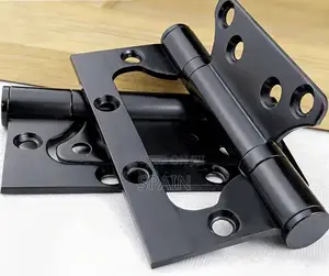 Black Door Hinges With Pivot (Door Hinges)