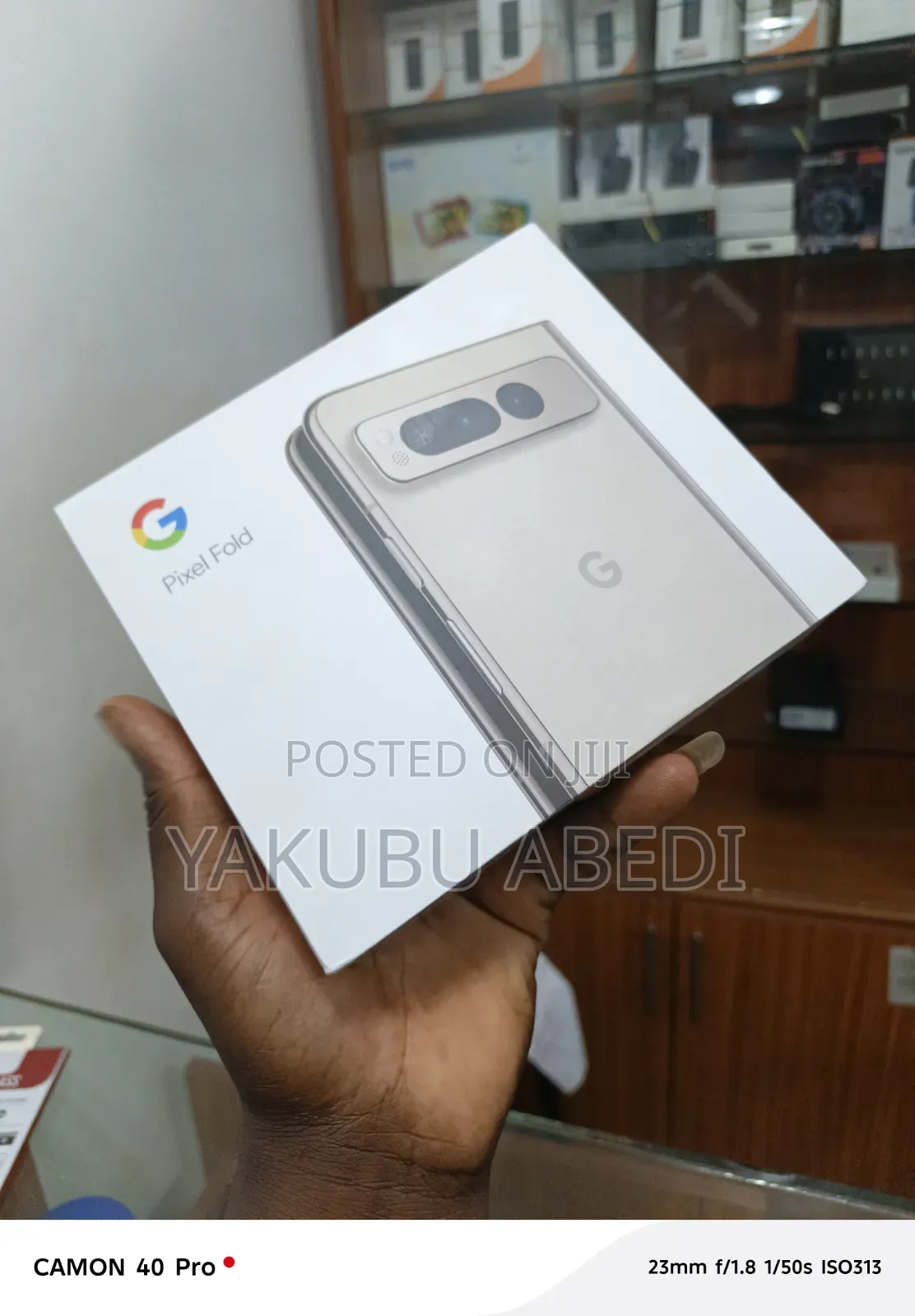 New Google Pixel Fold 256 GB Gold