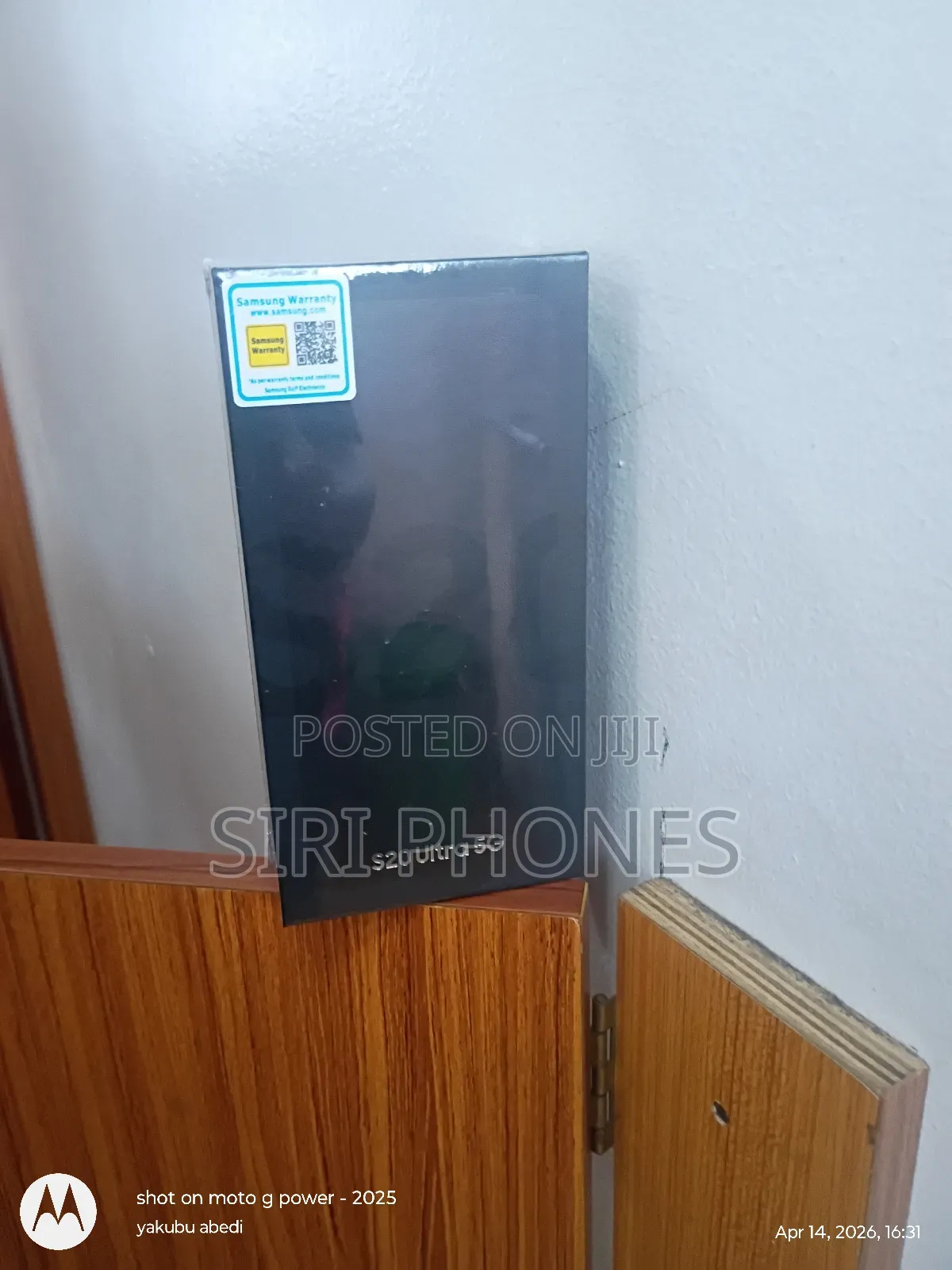 New Samsung Galaxy S20 Ultra 128 GB Black