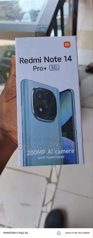 New Xiaomi Redmi Note 14 Pro+ 5G 256 GB Blue