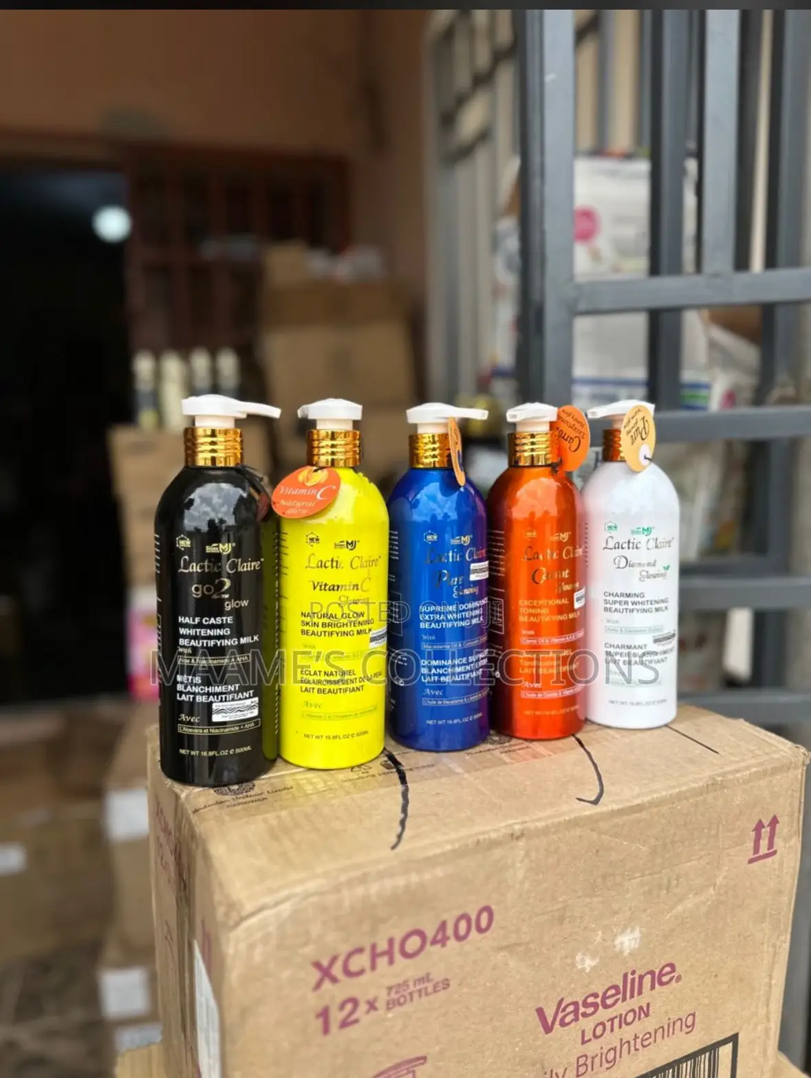Lactic Claire Diamond Glowing Body Lotion