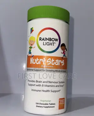 Rainbow Light Nutri Stars Multivitamin Nutritional Support Growing