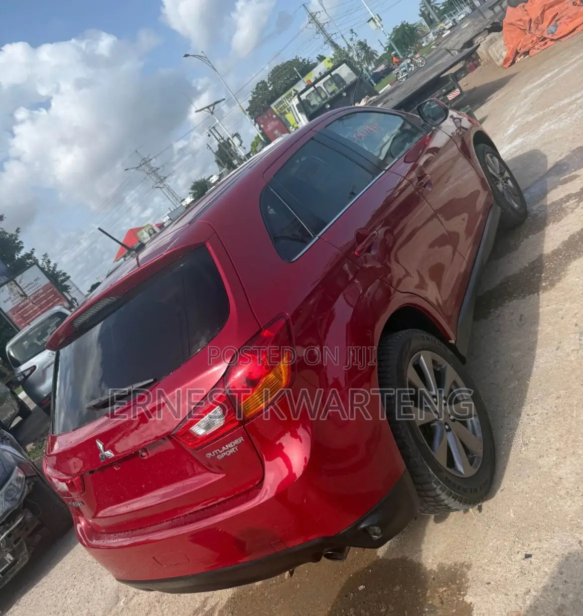 Mitsubishi Outlander Sport 2014 Red