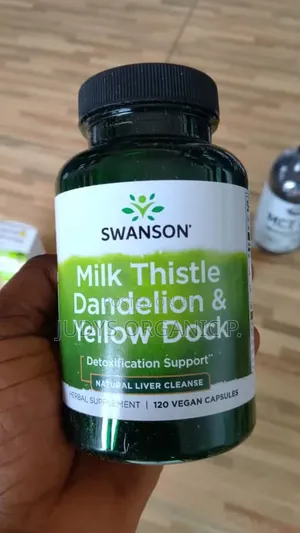Milk Thistle With Dandelion Yellow Dock