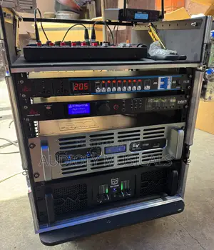 Full Set of Sound System ( Ev Speakers and Full Rack)