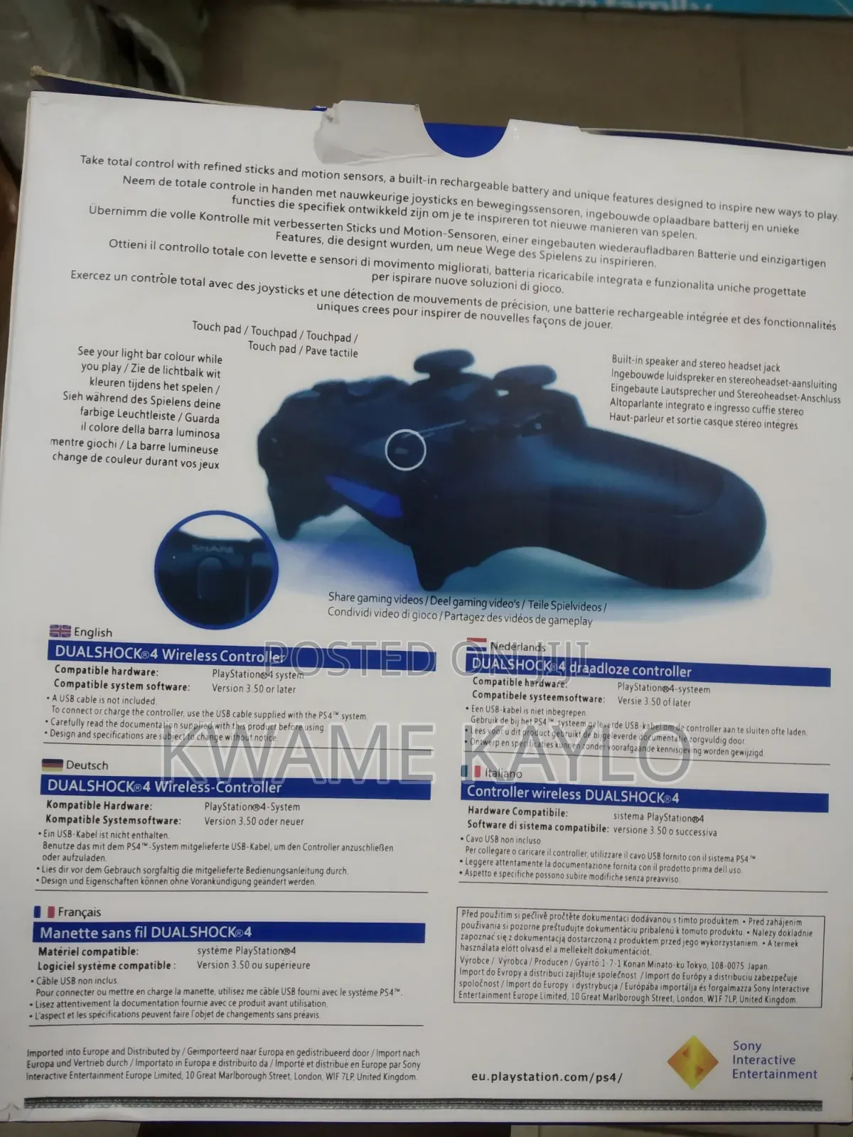 Ps4 Game Controller