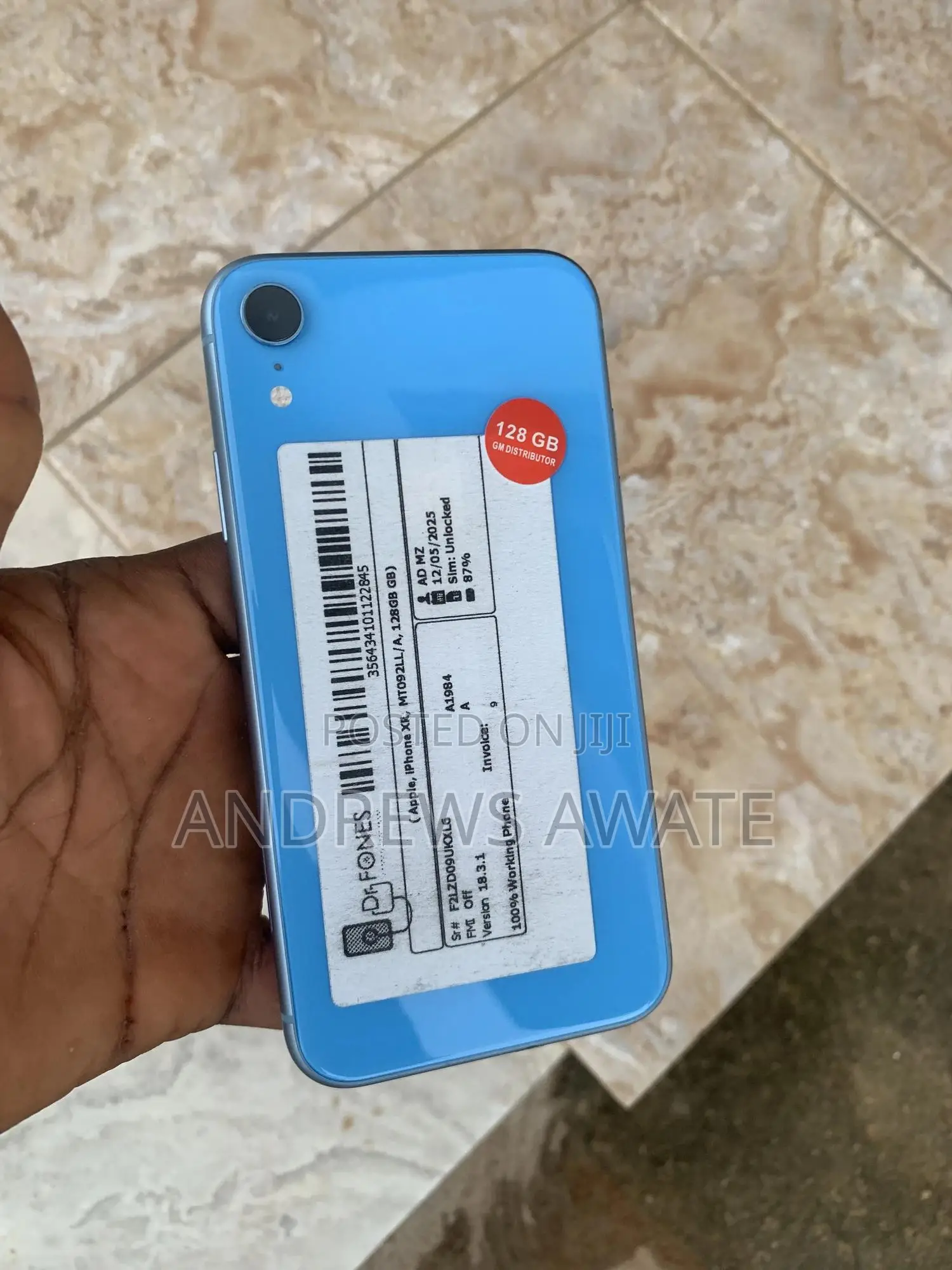 Apple iPhone XR 64 GB Blue