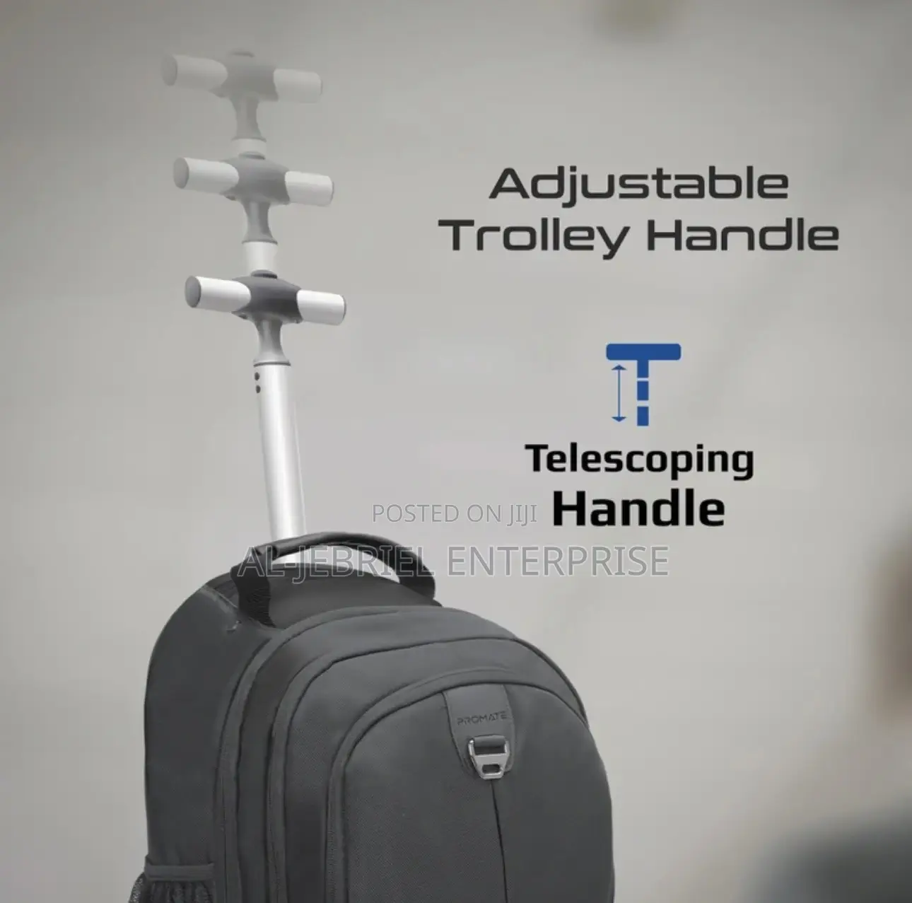 Promate Trolley Backpack