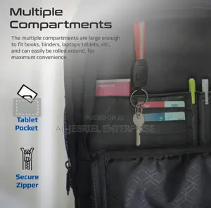 Promate Trolley Backpack