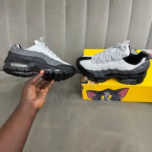 Nike Air Max 95 Sneaker in a Black and Grey Gradient Colorway