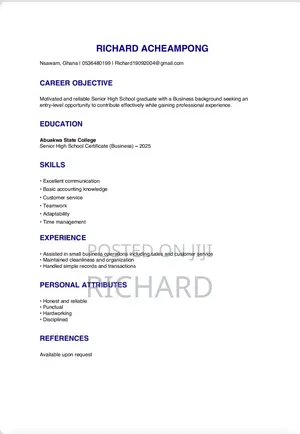 Security CV