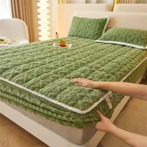"Our 3-Piece Taffeta Velvet Set Gives You Fitted Sheets +2 Pillowcase
