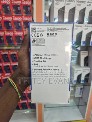 New Tecno Spark 50 128 GB Black