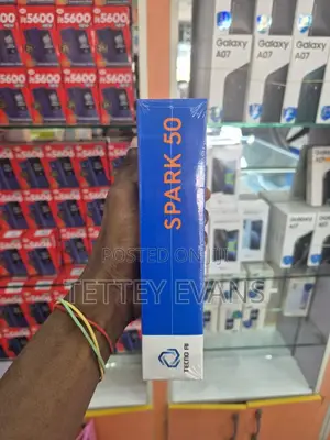 New Tecno Spark 50 128 GB Black