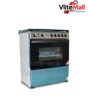 Midea 5 Burner Gas Cooker With Oven