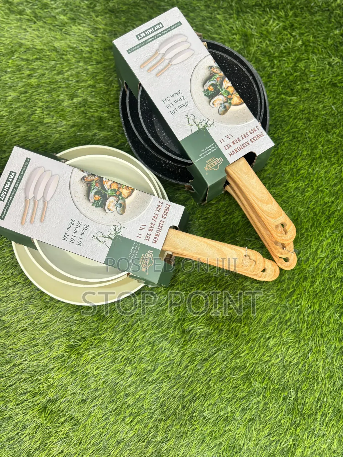 3 Piece Set Frying Pan