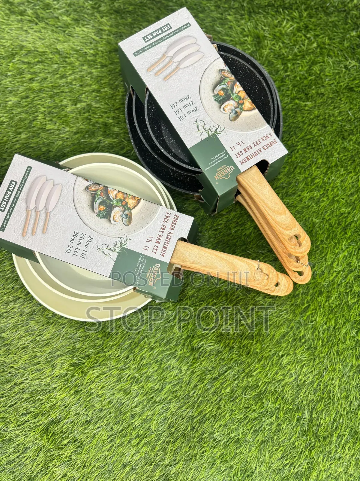 3 Piece Set Frying Pan