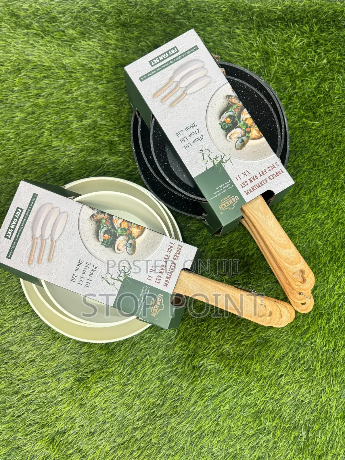 3 Piece Set Frying Pan