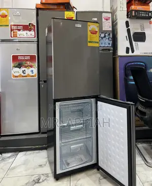 Check Out Nasco Nasd2-20 2 Door Electric Fridge(Dark Gray)158l