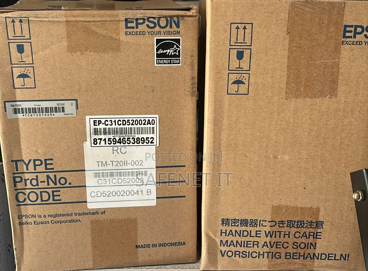 Epson Tm-T20ii Pos Thermal Receipt