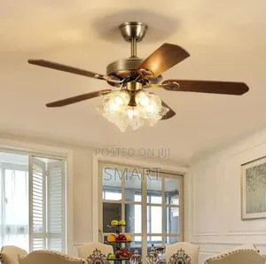 Executive Art Ceiling Fanlight With Remote Control