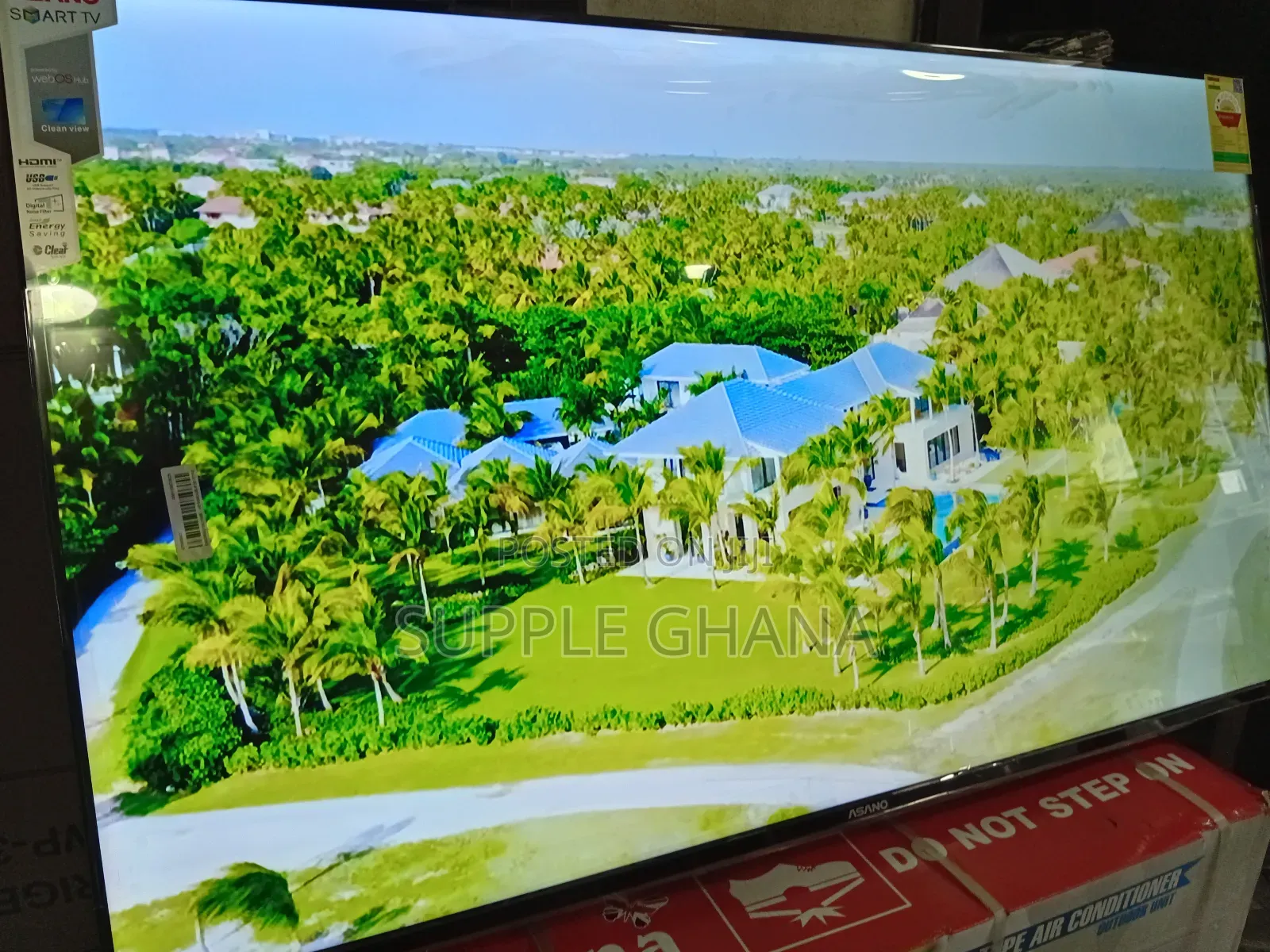 Asano 50-Inch Led Smart Tv – Sleek Design, Smart Features