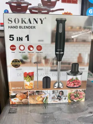 Quality Sokany 5in1 Hand Blender