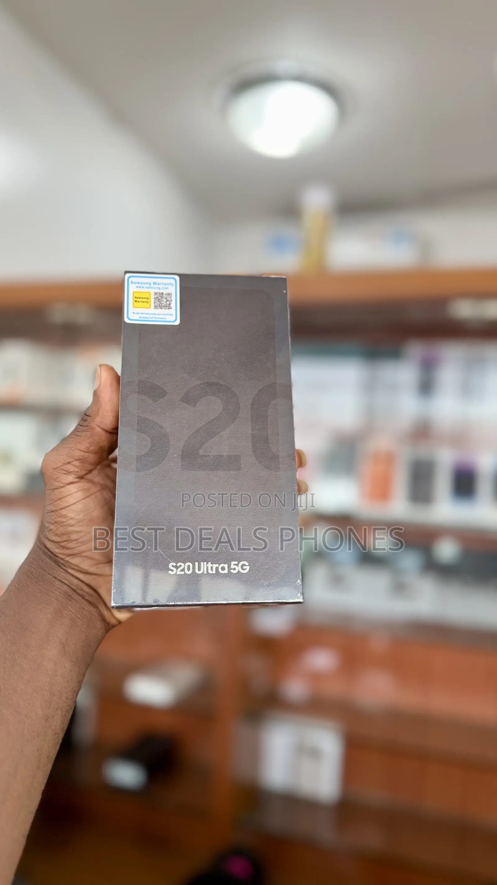 New Samsung Galaxy S20 Ultra 5G 128 GB Black