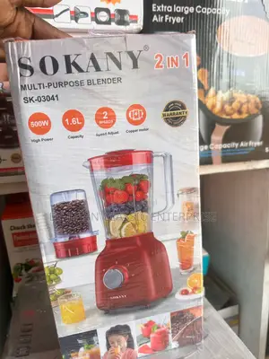 High Quality Sokany 2in1 Blender