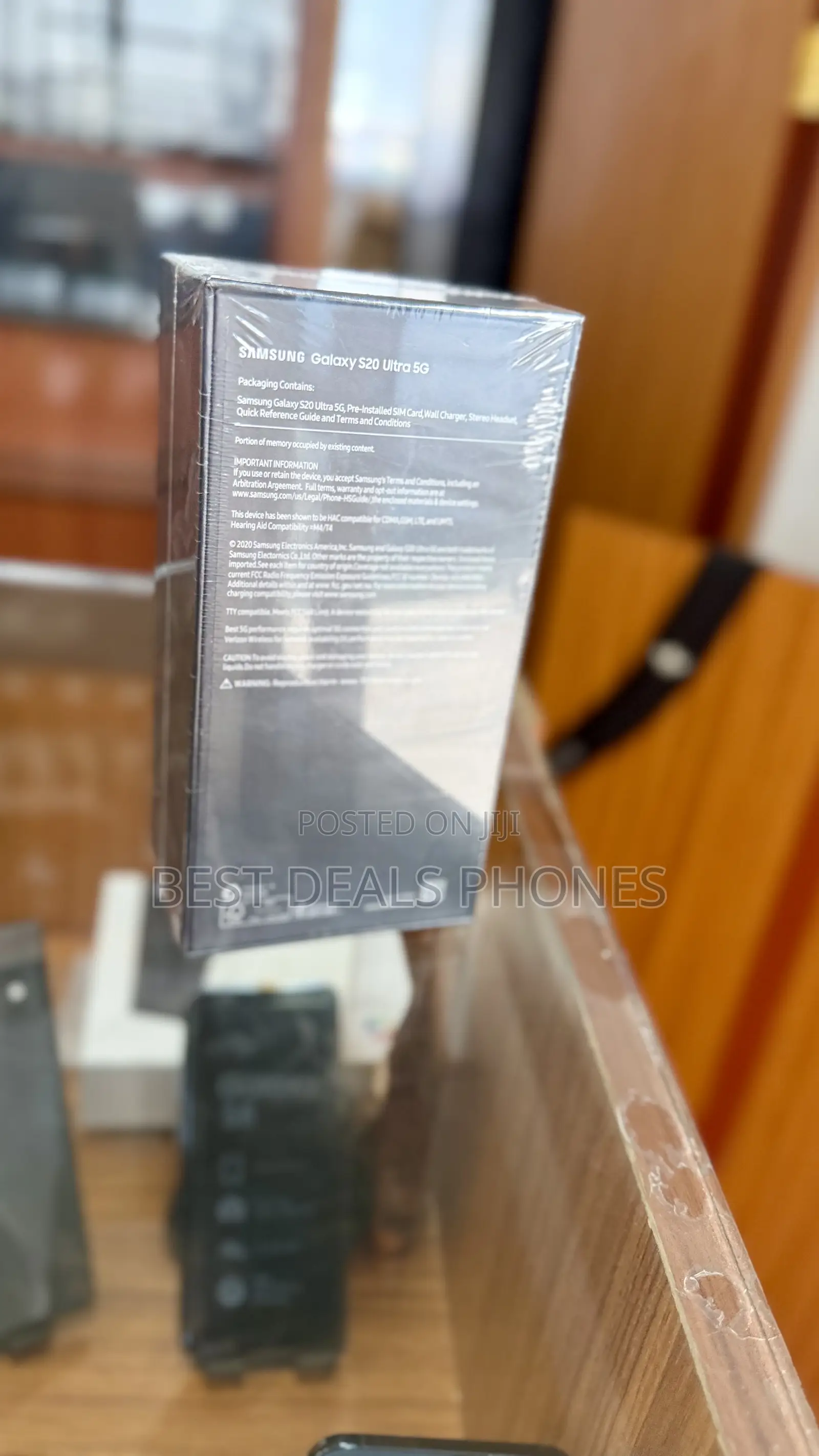 New Samsung Galaxy S20 Ultra 5G 128 GB Silver