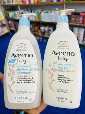 Aveeno Baby Wash and Lotion