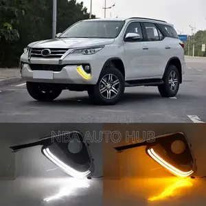 Toyota Fortuner 2015-2020 Led DRL Driving Fog Lamps