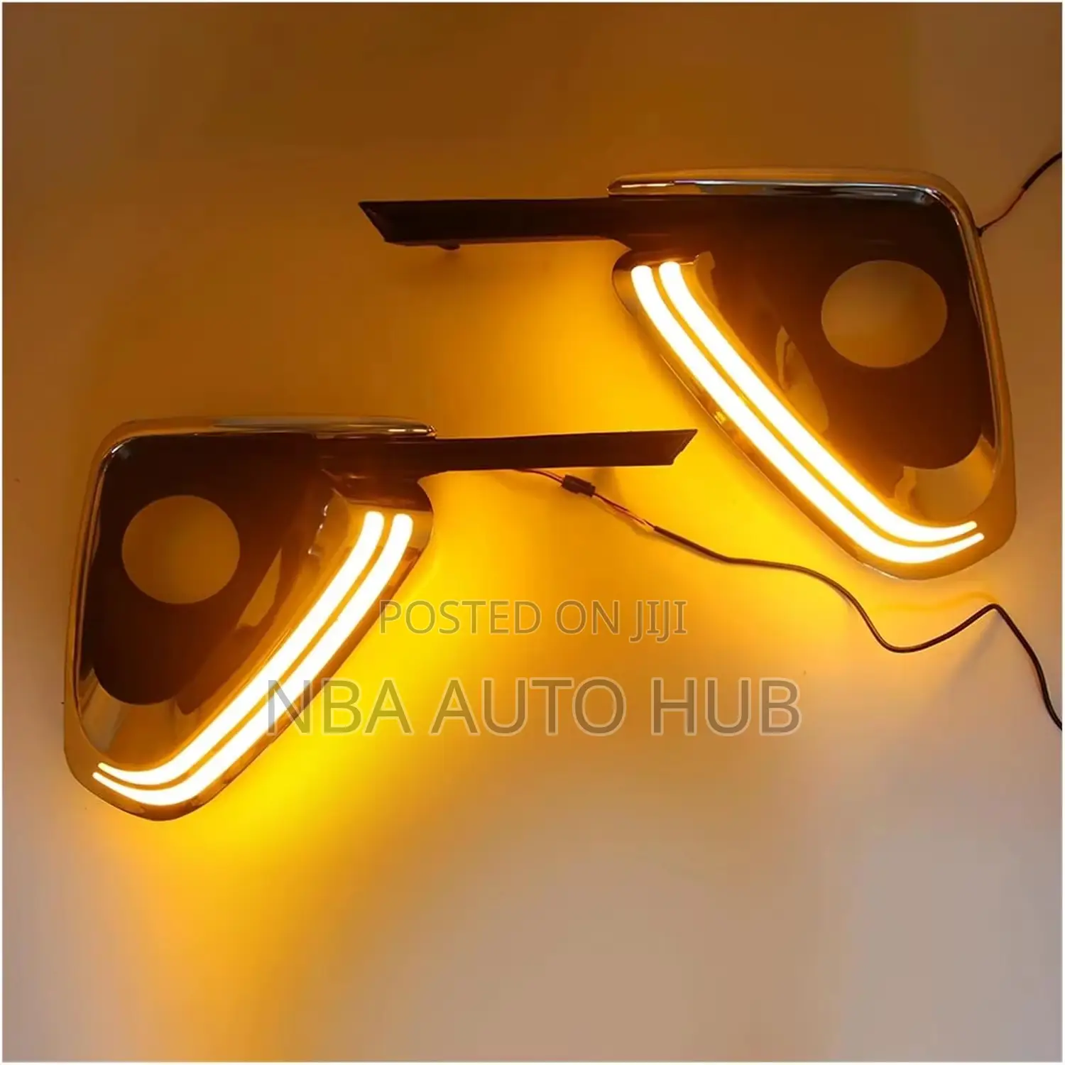 Toyota Fortuner 2015-2020 Led DRL Driving Fog Lamps