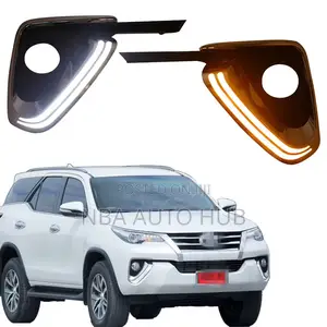 Toyota Fortuner 2015-2020 Led DRL Driving Fog Lamps