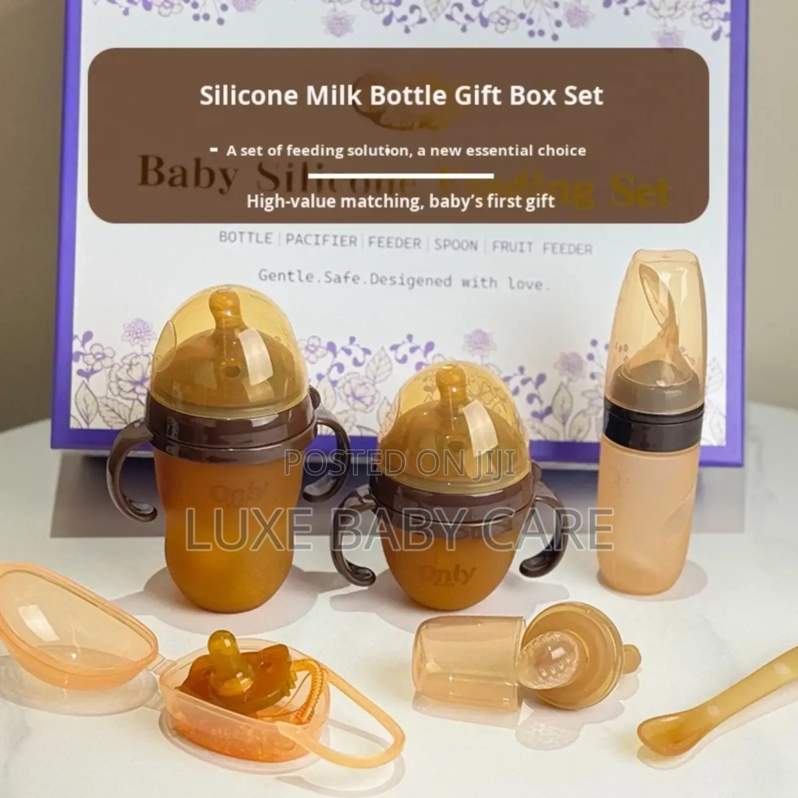 Dr Gym Silicone Milk Bottle Set