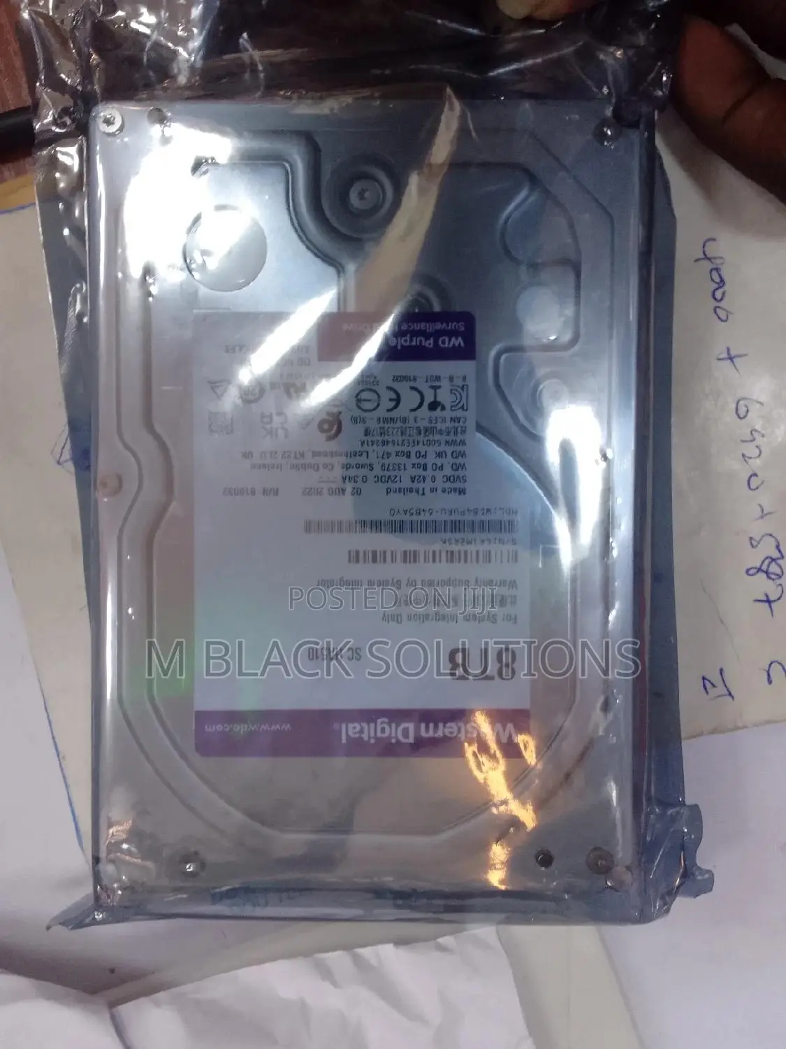 Western Digital 8tb Wd Purple Internal