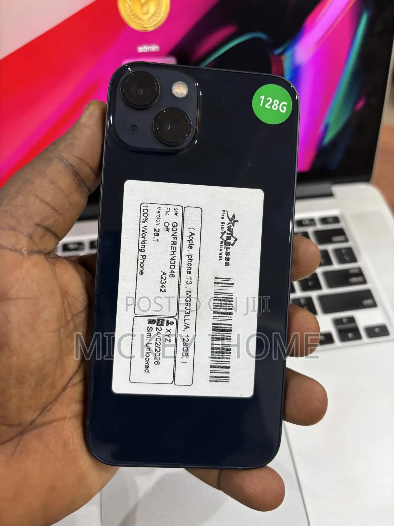 Apple iPhone 13 128 GB Black