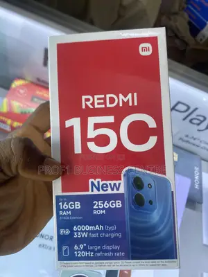 New Xiaomi Redmi 15 5G 256 GB Black