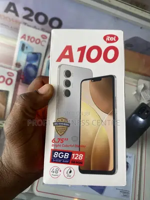 New Itel A100 128 GB Black