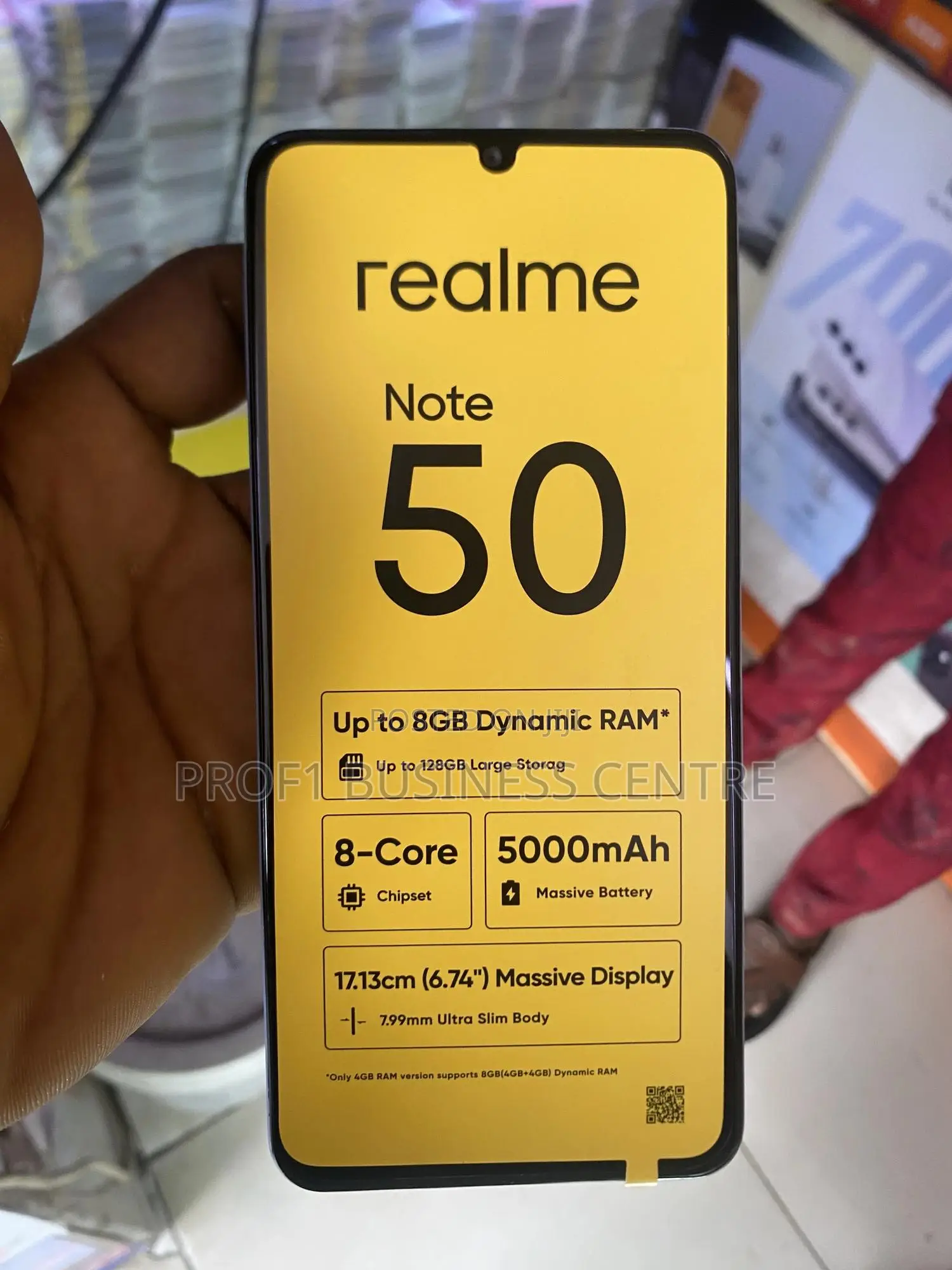 New Realme Note 50 128 GB Blue