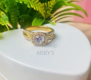 Vintage Infinity Zirconia Engagement/Promise Ring