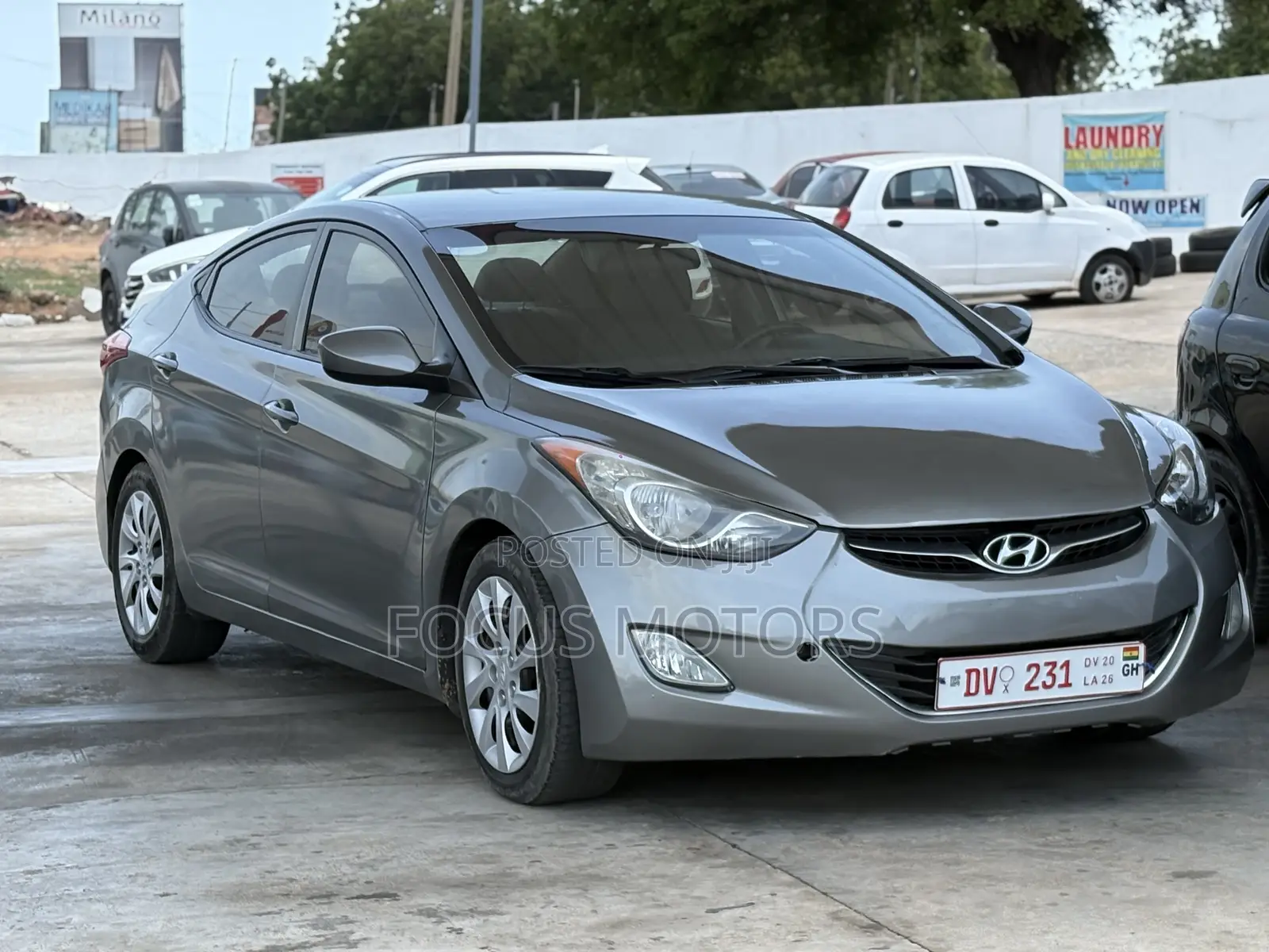 Hyundai Elantra 2013 Gray
